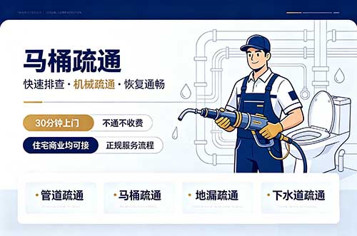 珠海马桶疏通