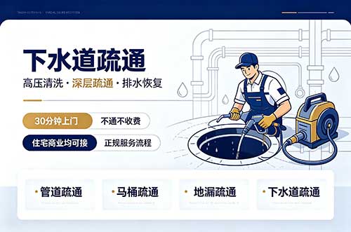 珠海下水道疏通