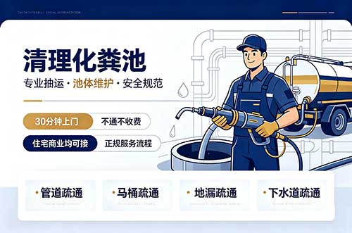 珠海清理化粪池